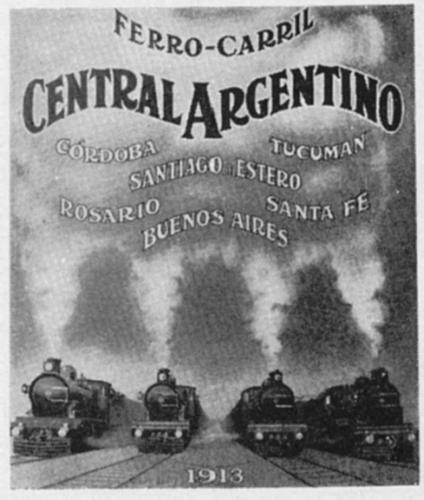 Central Argentino railway, 1913