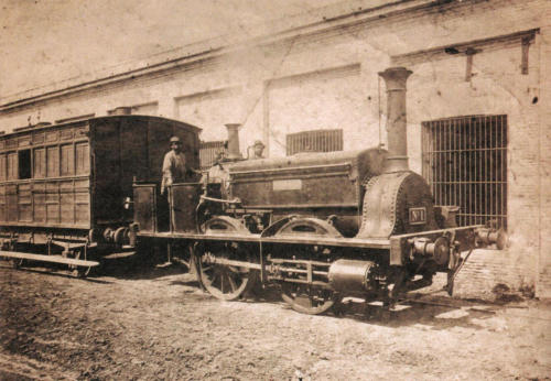 La Porteña locomotive (Argentina), 1873